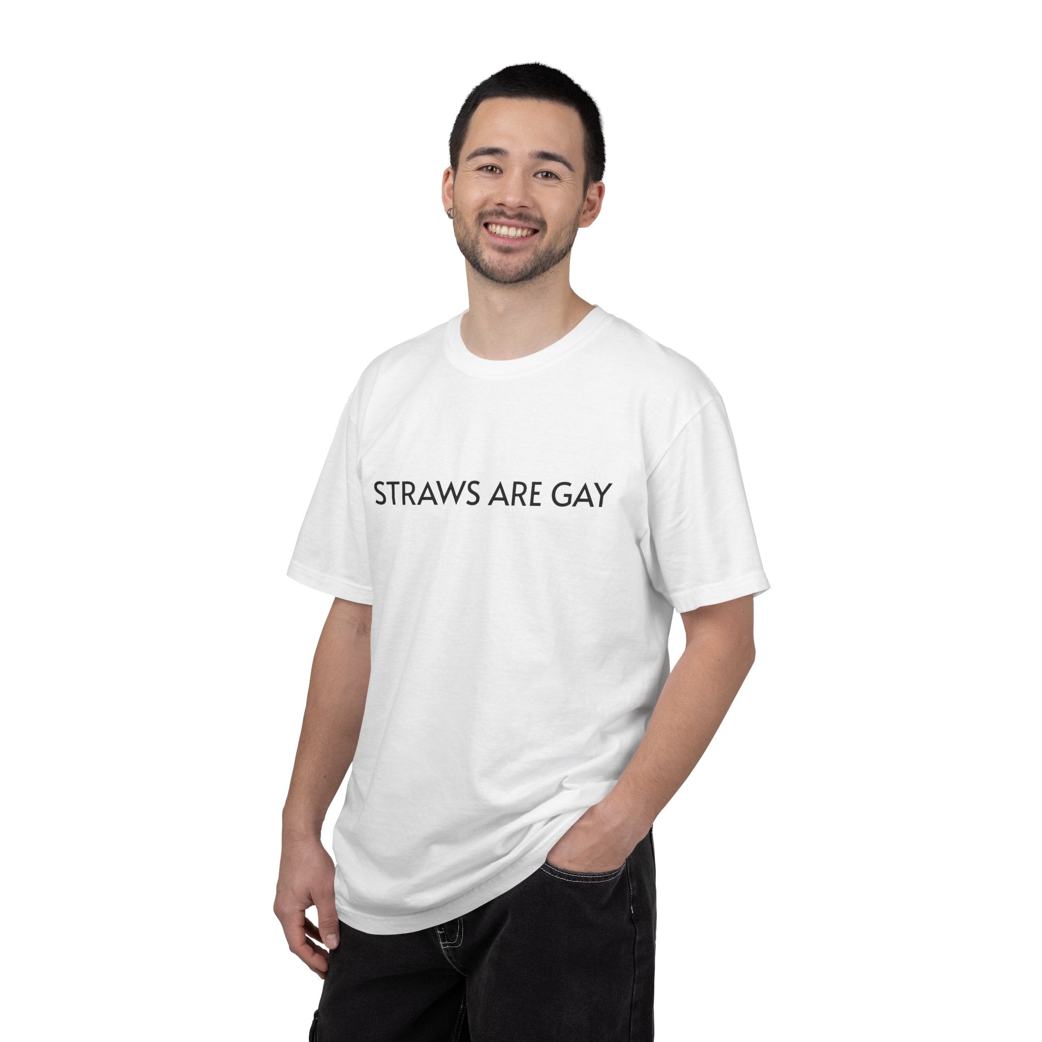 Straws Are Gay T-shirt