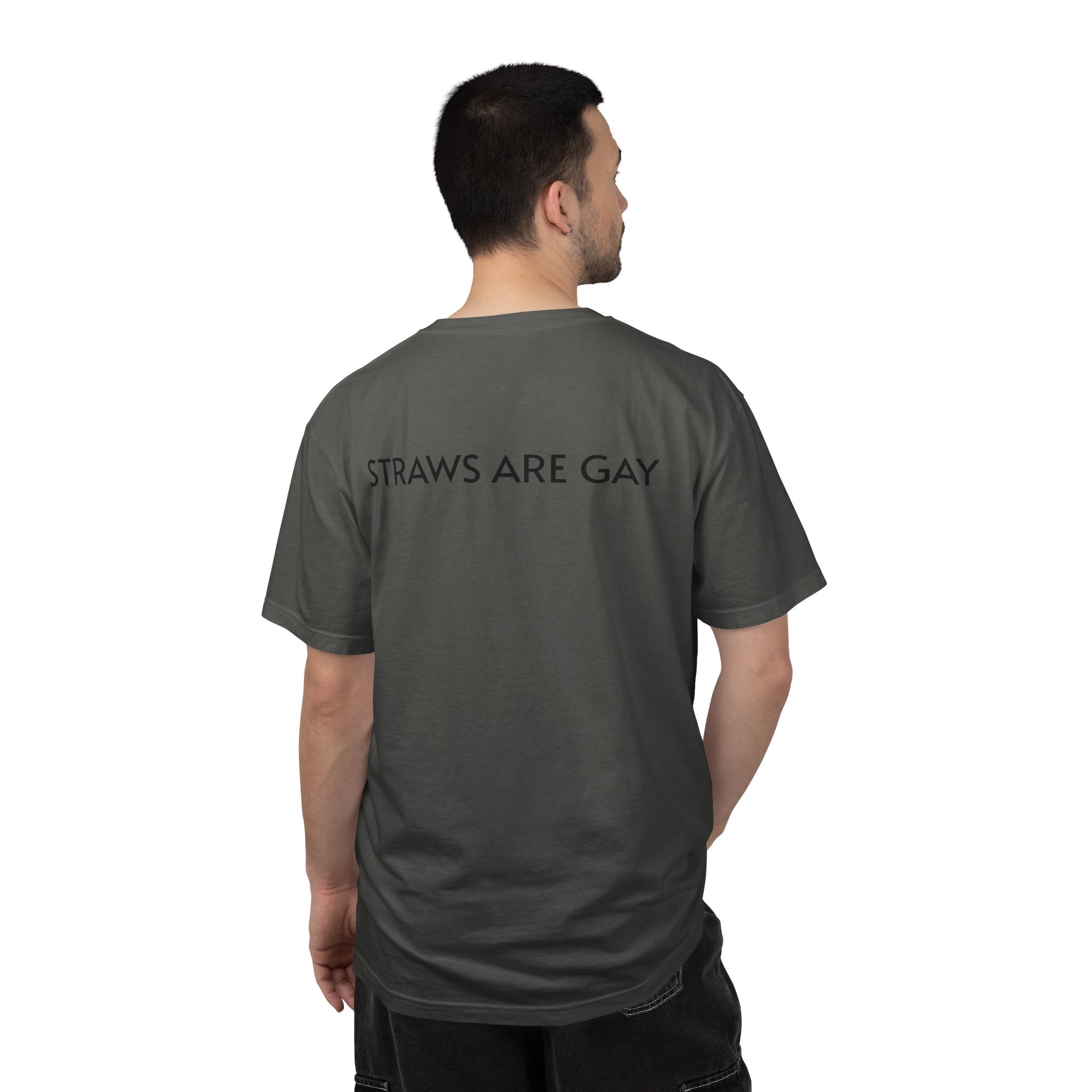 Straws Are Gay T-shirt